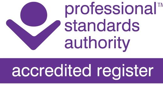 Professional Standards Authority Accredited Register mark for the BABCP register
